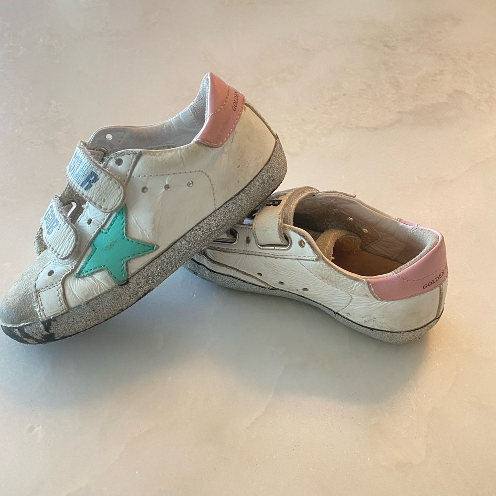 Girls golden goose sneakers